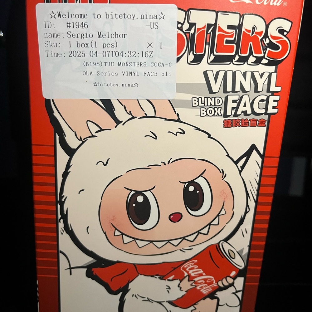 Coca-Cola Monsters Vinyl Face Blind Box